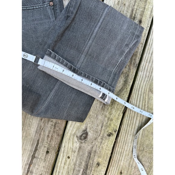 Three Horses 1791 Selvage Denim Jeans‎ 30x34 Made in USA Coal Miners Raw Gray - Picture 10 of 11